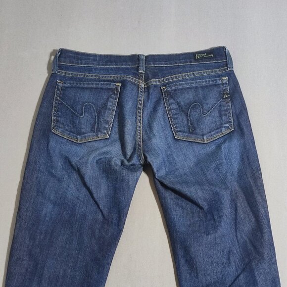 Citizens of Humanity Jeans Kelly 001 women's size 27 ink blue stretch low waist - Picture 4 of 16